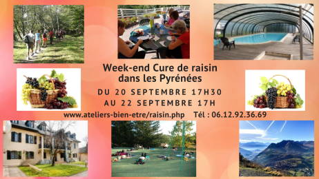 Cure de raisin Pyrénées